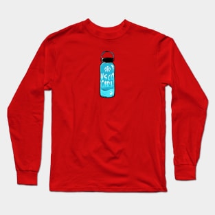 VSCO GIRL TURTLE HYDRO FLASK  Stickers Long Sleeve T-Shirt